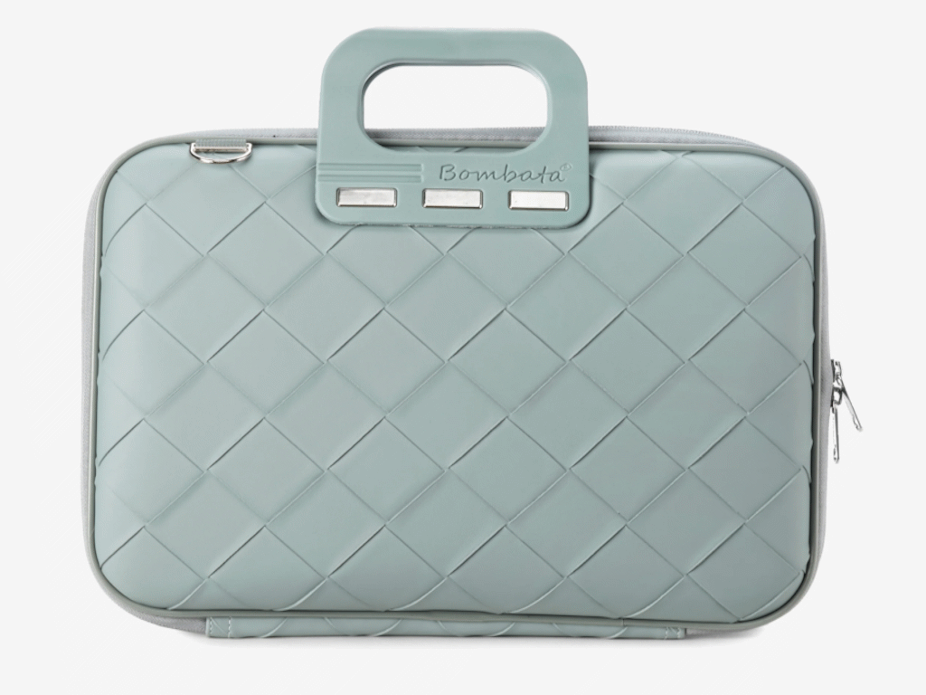 Bombata Torba  Intrecciato 15,6/16 Light Blue / Dust